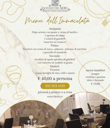 Menu dell'Immacolata